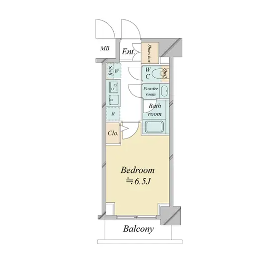 Type C2 間取り図